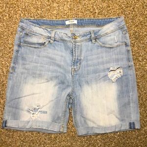 Jean shorts